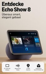 Amazon Echo Show 8 (neueste Generation) – intelligentes 8,7-Zoll HD-Display mit 3D-Audio – Bild 7