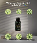 Luondu Vitamin D3 20.000 I.E. + K2 MK7 200 mcg – Hochdosiert & 100% Vegan, 180 Kapseln – Bild 3