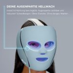 Shark CryoGlow LED-Gesichtsmaske – Lichttherapie mit Augenkühlung & Fernbedienung – Bild 7