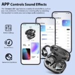 Rulefiss BX27 Bluetooth Kopfhörer Sport – 75h Akku, ENC Noise Cancelling & IP-X8 wasserdicht – Bild 4