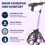 HUDORA BigWheel® 205 Advanced Scooter – Aluminium-Tretroller für Kinder & Erwachsene bis 100kg – Bild 3