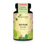 Vegavero Safran Kapseln 120 Stück – 30 mg AFFRON® Extrakt hochdosiert aus Spanien