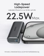 Anker Nano Powerbank 5000mAh mit 22.5W – Dual USB-C Schnellladung für unterwegs – Bild 2