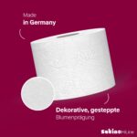 Satino Prestige 4lagiges Toilettenpapier 72 Rollen – Premium Zellstoff für optimale Weichheit – Bild 2