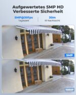 Reolink RLC-510A 5MP PoE Überwachungskamera – Smarte Personen- & Autoerkennung für Aussen – Bild 2