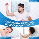 Iwacool Orthopädisches Kühlkissen 40x60 – Memory Foam für Bauch- & Rückenschläfer – Bild 9