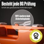 WERKSTEIN® Erste Hilfe Kasten DIN 13157:2021 – Verbandskasten mit Wandhalterung für Betrieb & Zuhause – Bild 3