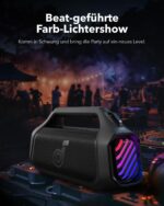 soundcore Boom 2 Plus Outdoor Lautsprecher 140W – Wasserdichter Bluetooth Speaker mit 20h Akku – Bild 4