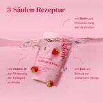 Glow25 Collagen Plus Pulver Strawberry 450g – Kollagen Hydrolysat mit Vitamin C & Biotin – Bild 7
