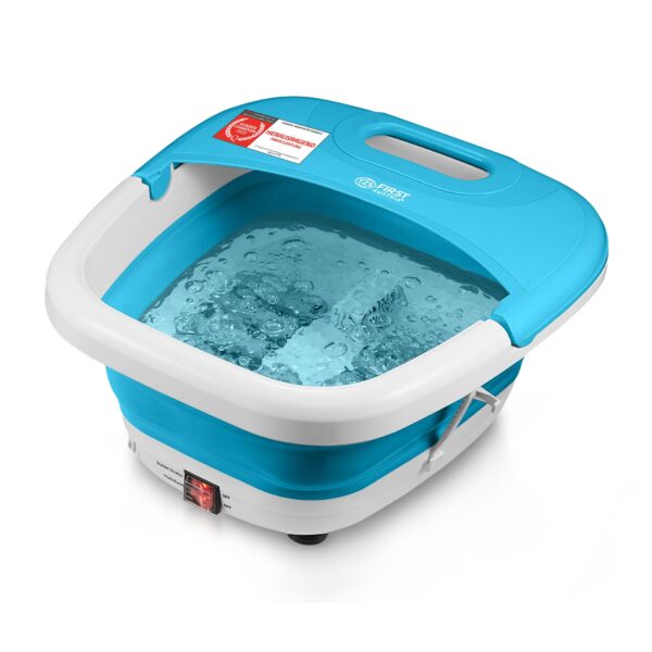 TZS First Austria Fußsprudelbad 500W – Klappbares Fussmassagegerät mit Heizfunktion