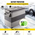 VEVOR 55L Tragbare Auto-Kühlbox mit Kompressor – Elektrischer Gefrierschrank für Camping & Reisen – Bild 7