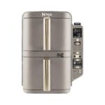 Ninja Double Stack XL Heissluftfritteuse 9,5 l – Digitales Bratenthermometer & 4 Ebenen