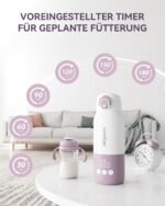 Comfyer BW01 Tragbarer Flaschenwärmer – 12000mAh Akku, 2 Min Schnellheizung für unterwegs – Bild 6