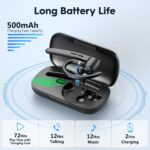New Bee Bluetooth 5.1 Headset mit 72h Akku & CVC 8.0 Geräuschunterdrückung – Freisprechanlage – Bild 2