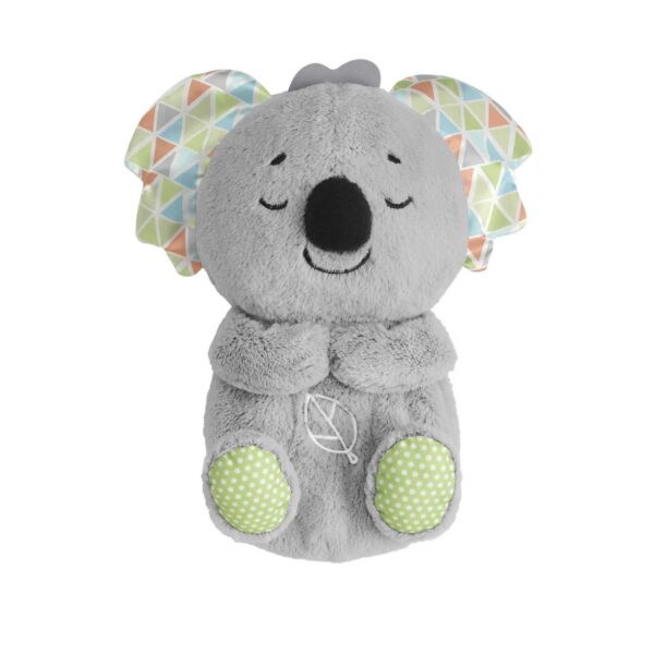 Fisher-Price Schlummer-Koala – Beruhigendes Nachtlicht mit Musik & Atembewegungen für Neugeborene