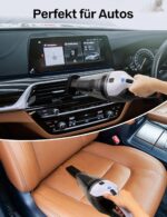 Portutif Kabelloser Handstaubsauger 70W – 30 Min Laufzeit für Auto & Tierhaare – Bild 7