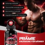 Y&Y Naturals Männer Testosteron Kapseln – 10-in-1 Komplex mit Maca, Tribulus & Zink für Vitalität – Bild 5