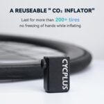 CYCPLUS AS2 Mini-Elektropumpe 100PSI – Tragbare E-Pumpe mit Akku für Fahrräder – Bild 6