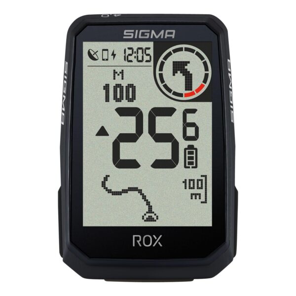 SIGMA ROX 4.0 Endurance GPS Fahrradcomputer – 41h Akku & 30 Funktionen mit Navigation