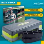 Body & Mind Aerobic Steppbrett mit 3 Höhenstufen – Gelenkschonendes Fitness-Training für Zuhause – Bild 7
