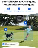 Reolink TrackMix 4K PTZ PoE Überwachungskamera – Dual-Objektiv mit Auto-Tracking & Farbnachtsicht – Bild 3