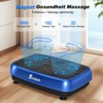 EvoSpark Vibrationsplatte mit Doppelmotoren – Ganzkörpertraining für effektives Abnehmen – Bild 7