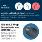 OMRON X4 Connect AFib – Oberarm-Blutdruckmessgerät mit Vorhofflimmern-Erkennung & App – Bild 3
