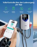 WityCharge Wallbox 11kW mit App & RFID – 3-Phase Typ 2 Ladestation 400V für Elektroautos – Bild 3