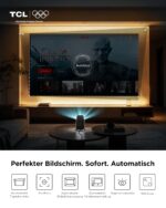 TCL C1 Smart Mini Beamer mit Google TV – 4K Projektor mit Autofokus für Heimkino – Bild 3