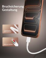 CREAPICO 60W USB-C Schnellladegerät mit 2M Kabel – Dual-Port für iPhone & iPad – Bild 6