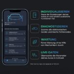 Carista EVO OBD2 Diagnosegerät – Bluetooth Adapter mit Live-Daten für alle Fahrzeuge – Bild 2
