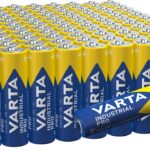 VARTA Industrial Pro AA Batterien, 100er Vorratspack – Alkaline 1,5V für professionelle Geräte