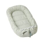 molis & co Babynest 90 x 50 cm – Bio-Baumwolle Oeko-TEX – Kuschelnest Neugeborene