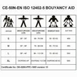 Leader Accessories Schwimmweste Erwachsene – Auftriebshilfe 50N für Wassersport – Bild 7