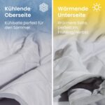 Cosi Home Premium Kühldecke 150x200 cm – Sommerdecke mit Arc-Chill Kühlfasern gegen Nachtschweiß – Bild 4