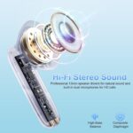 xinwld Bluetooth 5.4 In-Ear Kopfhörer mit ENC Noise Cancelling – 40h Spielzeit & IP7 Wasserdicht – Bild 2