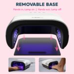 SUNUV UV LED-Nagellampe – Professionelle Gellampe mit 39 LEDs & Sensor für Zuhause – Bild 8