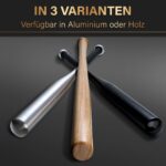 HELDENWERK Baseballschläger 31 Zoll – Holz & Aluminium mit rutschfestem Griff – Bild 5