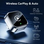 MICTUL Wireless CarPlay Adapter – 2-in-1 Plug & Play für iOS mit 5,8 GHz Wi-Fi – Bild 3
