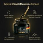 Shilajit Harz 30g – 100% reines Himalaya Mumijo mit ≥75% Fulvinsäure & 85+ Mineralien – Bild 2