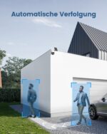 aosu 3K Solar Überwachungskamera Aussen – 360° PTZ mit Bewegungserkennung & 2-Wege-Audio – Bild 5