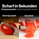 Lantana Smart Sharp Messerschärfer – 3-Stufen Küchenmesserschärfer für perfekte Schärfe – Bild 6