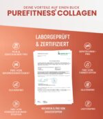 Purefitness VERISOL® Collagen Pulver 600g – Beauty-Formel mit Hyaluron & Biotin – Bild 6