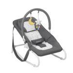 Badabulle Easy Moonlight Babywippe – 5-fach verstellbar mit Kopfstütze & Spielbogen