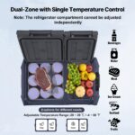 VEVOR 39 L Autokühlschrank Dual Zone mit Kompressor – Tragbar für Auto, Wohnmobil & Camping – Bild 5