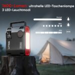 UTRAI 27000mAh Starthilfe Powerbank 7000A mit Kompressor – Jump Starter für Pkw & Lkw – Bild 4