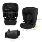 Kinderkraft FIX2GO i-Size Autokindersitz 76–150 cm – Faltbar mit ISOFIX & SAFERIDE Sensor – Bild 13