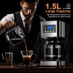 Taylor Swoden Darcy 950W Filterkaffeemaschine – 12 Tassen mit Timer & Warmhaltefunktion – Bild 4