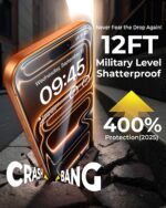 MRGLAS 2+2 Pack Panzerglas iPhone 17 Pro 6.3" – 9H+ Schutzfolie mit Auto-Staubentfernung – Bild 3