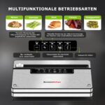 Bonsenkitchen Vakuumierer 8L/Min – Hochleistungs-Vakuumiergerät mit 5 Modi – Bild 3
